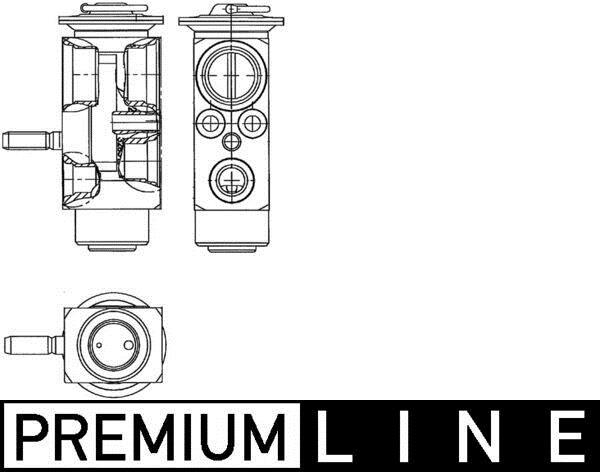 Válvula de expansão MAHLE Aftermarket ref. AVE 114 000P
