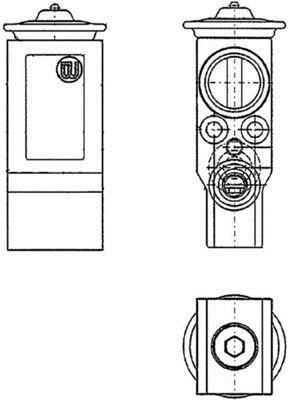 Válvula de expansão MAHLE Aftermarket ref. AVE 61 000P