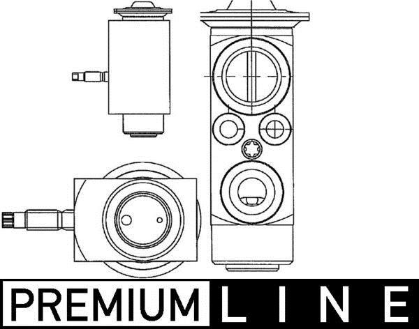 Válvula de expansão MAHLE Aftermarket ref. AVE 66 000P