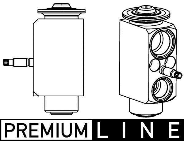 Válvula de expansão MAHLE Aftermarket ref. AVE 74 000P