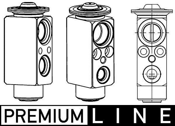 Válvula de expansão MAHLE Aftermarket ref. AVE 79 000P