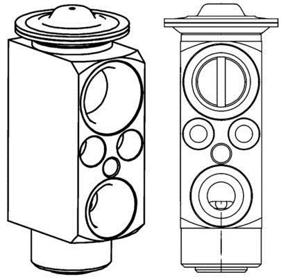 Válvula de expansão MAHLE Aftermarket ref. AVE 81 000P