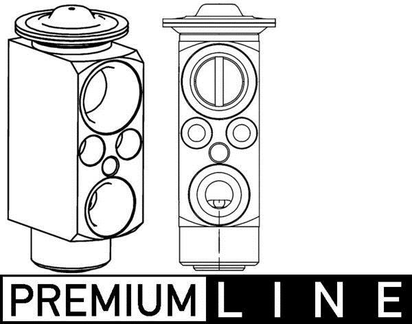 Válvula de expansão MAHLE Aftermarket ref. AVE 81 000P