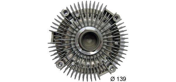Embrayage, ventilateur de radiateur (Embrayage ventilateur moteur) MAHLE Aftermarket CFC 118 000P