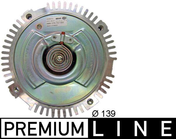 Embrayage, ventilateur de radiateur (Embrayage ventilateur moteur) MAHLE Aftermarket CFC 118 000P