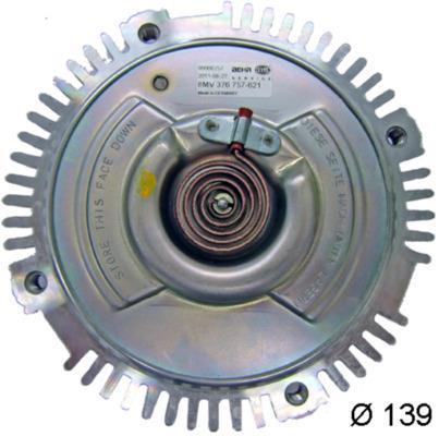 Embrayage, ventilateur de radiateur (Embrayage ventilateur moteur) MAHLE Aftermarket CFC 121 000P