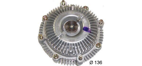 Embrayage, ventilateur de radiateur (Embrayage ventilateur moteur) MAHLE Aftermarket CFC 143 000P