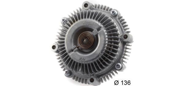 Embrayage, ventilateur de radiateur (Embrayage ventilateur moteur) MAHLE Aftermarket CFC 144 000P