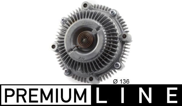 Embrayage, ventilateur de radiateur (Embrayage ventilateur moteur) MAHLE Aftermarket CFC 144 000P