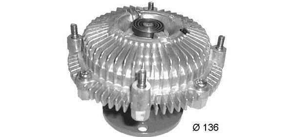 Embrayage, ventilateur de radiateur (Embrayage ventilateur moteur) MAHLE Aftermarket CFC 149 000P