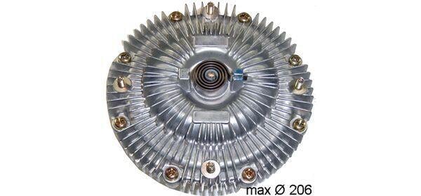 Embrayage, ventilateur de radiateur (Embrayage ventilateur moteur) MAHLE Aftermarket CFC 157 000P