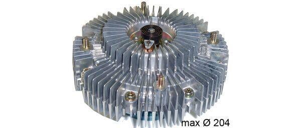 Embrayage, ventilateur de radiateur (Embrayage ventilateur moteur) MAHLE Aftermarket CFC 158 000P