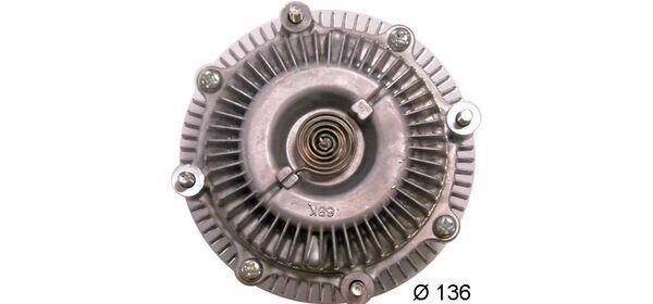 Embrayage, ventilateur de radiateur (Embrayage ventilateur moteur) MAHLE Aftermarket CFC 160 000P