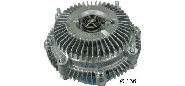 Embrayage, ventilateur de radiateur (Embrayage ventilateur moteur) MAHLE Aftermarket CFC 162 000P