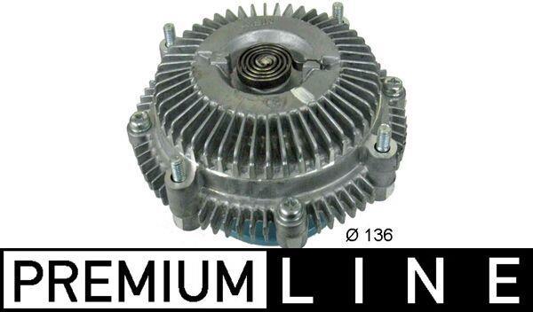 Embrayage, ventilateur de radiateur (Embrayage ventilateur moteur) MAHLE Aftermarket CFC 162 000P