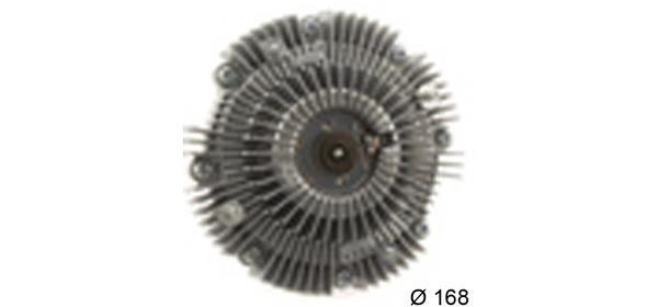 Embrayage, ventilateur de radiateur (Embrayage ventilateur moteur) MAHLE Aftermarket CFC 169 000P