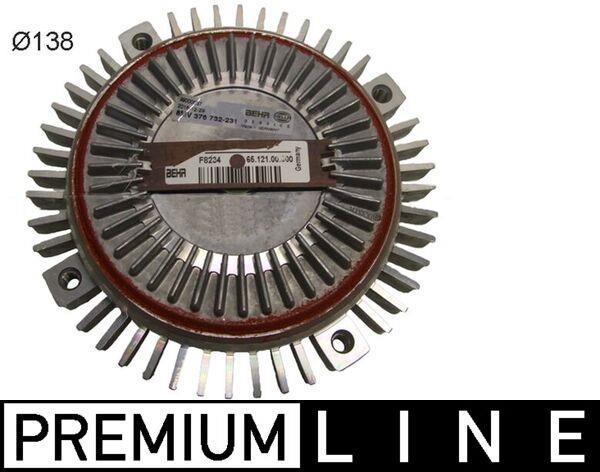 Embrayage, ventilateur de radiateur (Embrayage ventilateur moteur) MAHLE Aftermarket CFC 64 000P