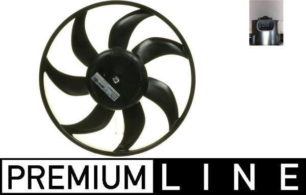 Ventilateur de refroidissement du moteur (Motoventilateur) MAHLE Aftermarket CFF 120 000P