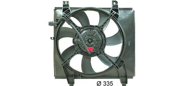 Ventilateur de refroidissement du moteur (Motoventilateur) MAHLE Aftermarket CFF 123 000P