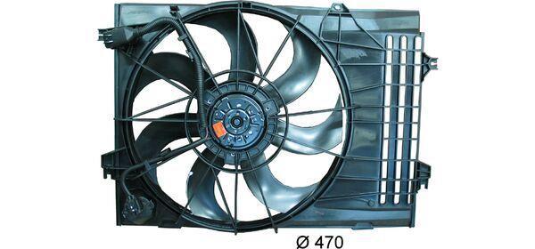 Ventilateur de refroidissement du moteur (Motoventilateur) MAHLE Aftermarket CFF 124 000P