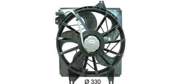 Ventilateur de refroidissement du moteur (Motoventilateur) MAHLE Aftermarket ref. CFF 129 000P