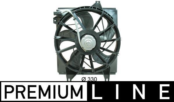Ventilateur de refroidissement du moteur (Motoventilateur) MAHLE Aftermarket ref. CFF 129 000P