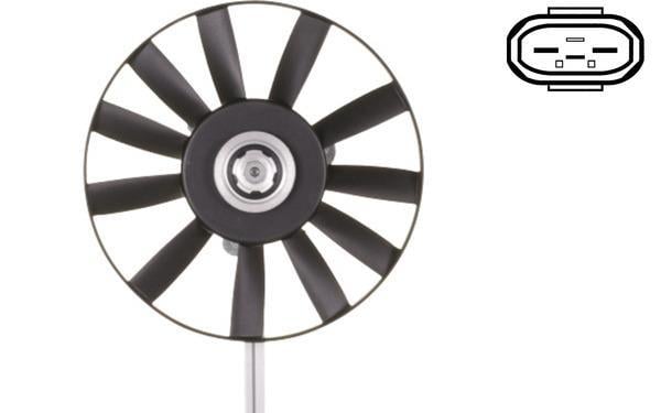 Ventilateur de refroidissement du moteur (Motoventilateur) MAHLE Aftermarket CFF 12 000S