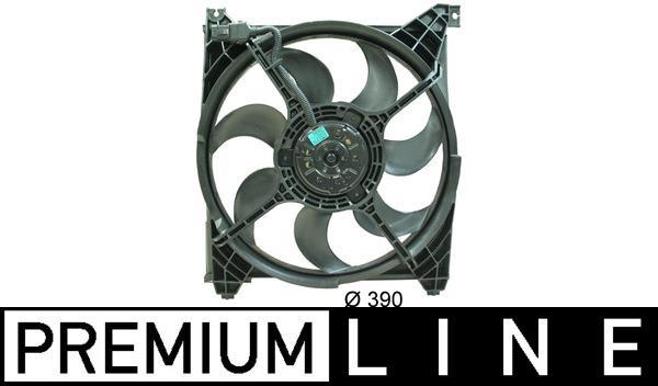Ventilateur de refroidissement du moteur (Motoventilateur) MAHLE Aftermarket CFF 130 000P