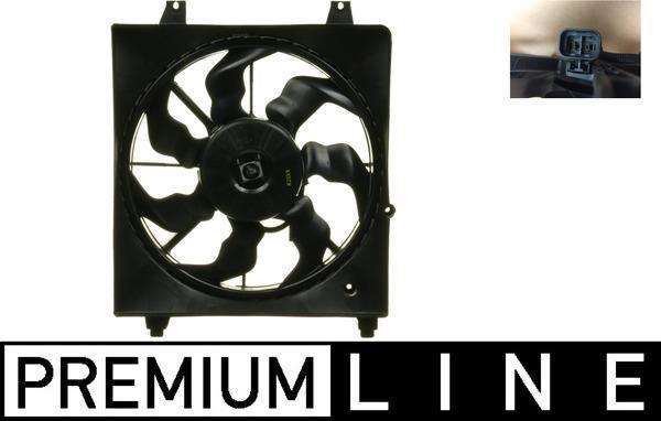 Ventilateur de refroidissement du moteur (Motoventilateur) MAHLE Aftermarket CFF 131 000P