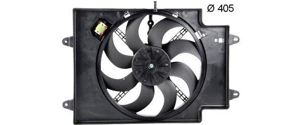 Ventilateur de refroidissement du moteur (Motoventilateur) MAHLE Aftermarket CFF 153 000P