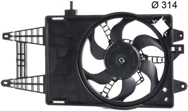 Ventilateur de refroidissement du moteur (Motoventilateur) MAHLE Aftermarket CFF 157 000P