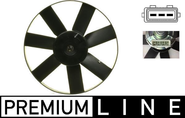 Ventilateur de refroidissement du moteur (Motoventilateur) MAHLE Aftermarket CFF 15 000P