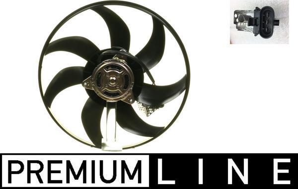 Ventilateur de refroidissement du moteur (Motoventilateur) MAHLE Aftermarket ref. CFF 160 000P