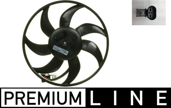 Ventilateur de refroidissement du moteur (Motoventilateur) MAHLE Aftermarket CFF 161 000P