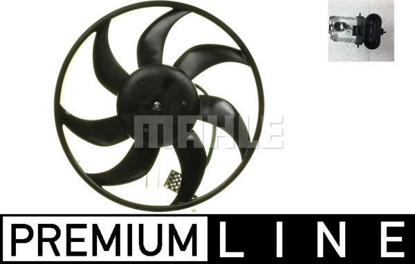 Ventilateur de refroidissement du moteur (Motoventilateur) MAHLE Aftermarket CFF 163 000P