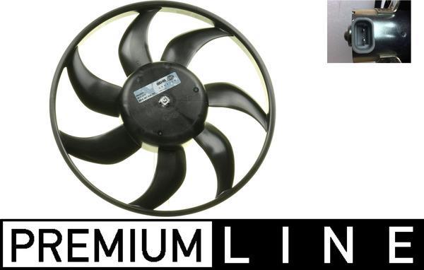 Ventilateur de refroidissement du moteur (Motoventilateur) MAHLE Aftermarket CFF 164 000P