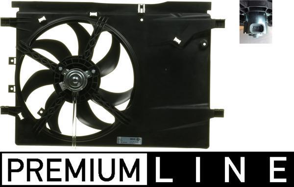Ventilateur de refroidissement du moteur (Motoventilateur) MAHLE Aftermarket CFF 182 000P