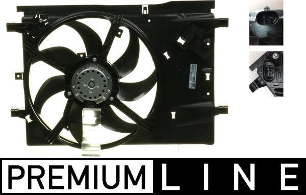 Ventilateur de refroidissement du moteur (Motoventilateur) MAHLE Aftermarket CFF 183 000P