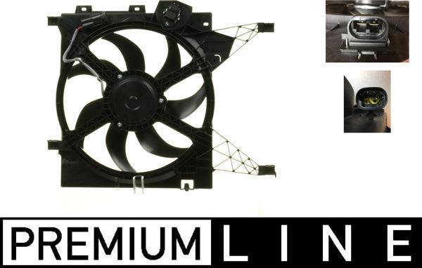 Ventilateur de refroidissement du moteur (Motoventilateur) MAHLE Aftermarket CFF 191 000P