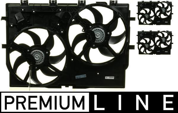 Ventilateur de refroidissement du moteur (Motoventilateur) MAHLE Aftermarket CFF 192 000P