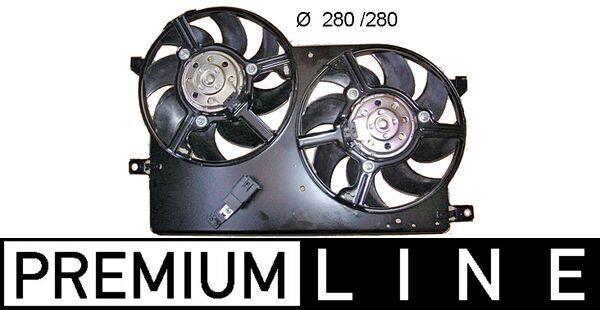 Ventilateur de refroidissement du moteur (Motoventilateur) MAHLE Aftermarket CFF 199 000P