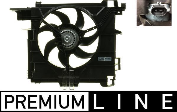 Ventilateur de refroidissement du moteur (Motoventilateur) MAHLE Aftermarket CFF 211 000P