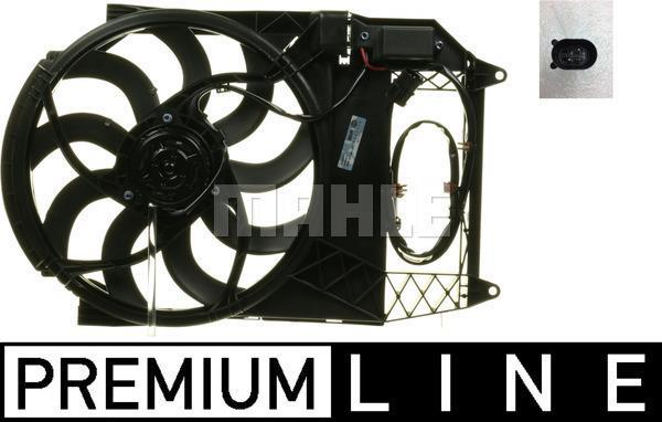 Ventilateur de refroidissement du moteur (Motoventilateur) MAHLE Aftermarket CFF 216 000P