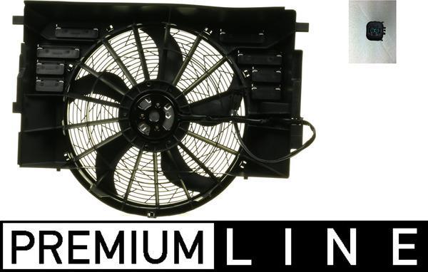 Ventilateur de refroidissement du moteur (Motoventilateur) MAHLE Aftermarket CFF 217 000P