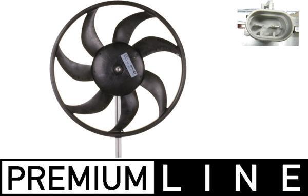 Ventilateur de refroidissement du moteur (Motoventilateur) MAHLE Aftermarket CFF 231 000P