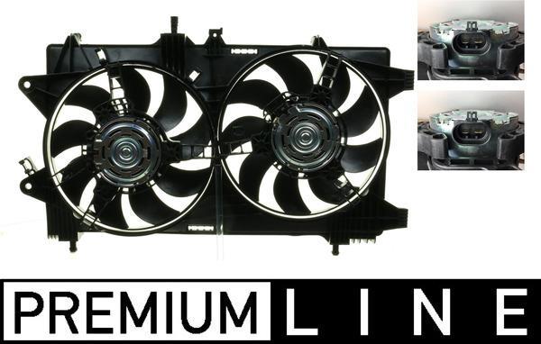Ventilateur de refroidissement du moteur (Motoventilateur) MAHLE Aftermarket CFF 245 000P