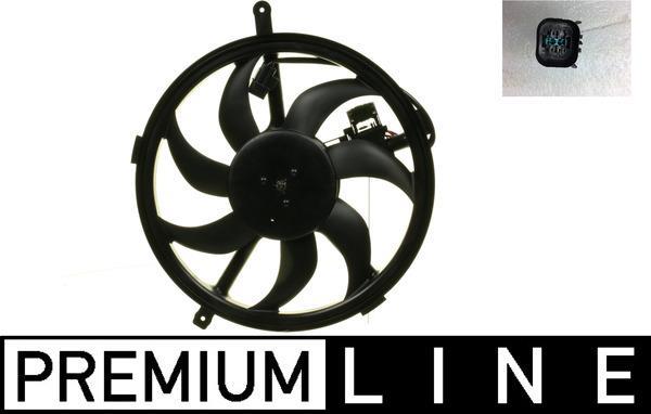 Ventilateur de refroidissement du moteur (Motoventilateur) MAHLE Aftermarket CFF 249 000P