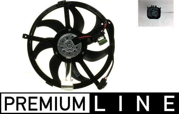 Ventilateur de refroidissement du moteur (Motoventilateur) MAHLE Aftermarket CFF 250 000P