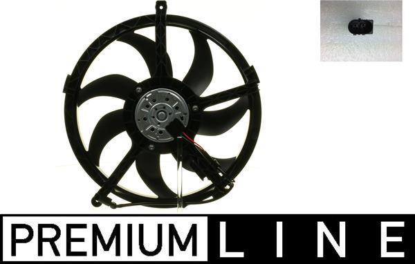 Ventilateur de refroidissement du moteur (Motoventilateur) MAHLE Aftermarket CFF 251 000P