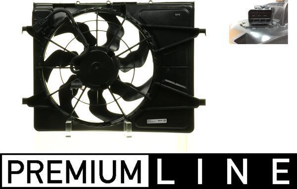 Ventilateur de refroidissement du moteur (Motoventilateur) MAHLE Aftermarket CFF 253 000P